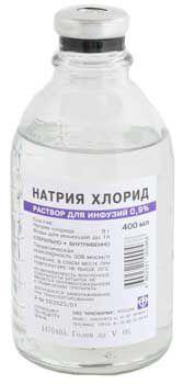 Натрия хлорид-СОЛОфарм раствор 0,9% фл.400мл 20 шт.