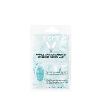 Vichy маска для лица успокаивающая минеральная 6мл 2 шт.