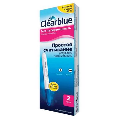 Clearblue Изи тест на беременность 2 шт.