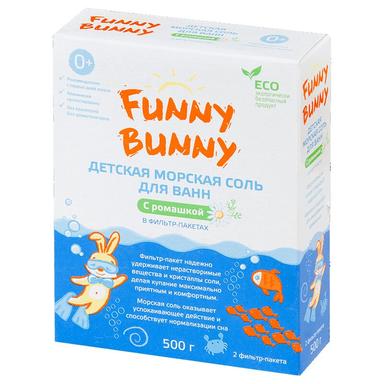 Funny Bunny соль для ванн детская с Ромашкой 500г 1 шт.