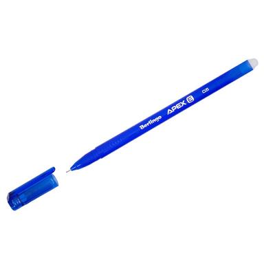 Берлинго Ручка гелевая стираемая Апекс Е синяя 0,5мм 3-х гранная