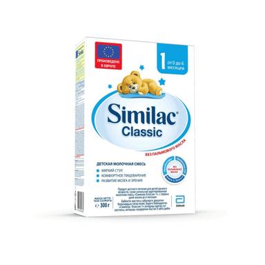 Детское питание Симилак Классик 1 смесь сухая молочная 0-6мес.300г
