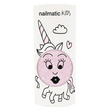 Нэйлматик Лак детский светло-розовый с блестками 8мл