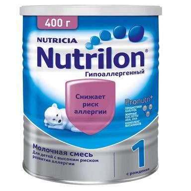 Детское питание Нутрилон Гипоаллергенный 1 заменитель молока,0-6мес 400г