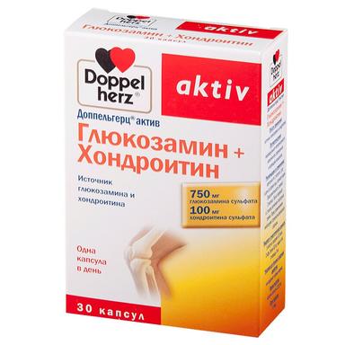 Доппельгерц Актив Глюкозамин+Хондроитин капс.30 шт.