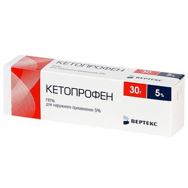 Кетопрофен-АКОС гель 5% туба 30г
