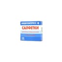 NF Салфетка марлевая стерильная 12 слоев 10 см х 10 см 10 шт