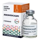 Левофлоксацин 0,5% капли глазные 5 мл