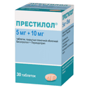 Престилол 5 мг+10 мг таблетки 30 шт