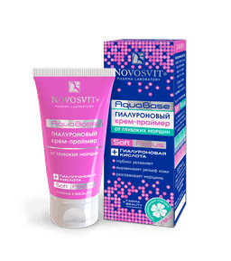 Новосвит АкваБейз крем от глубоких морщин гиалуроновый 50 мл