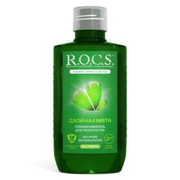R.O.C.S. Ополаскиватель для полости рта Двойная мята 75 мл
