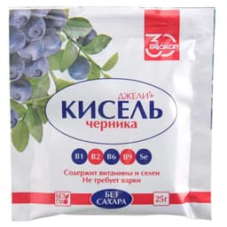 Geli+ Кисель 25 г Черника