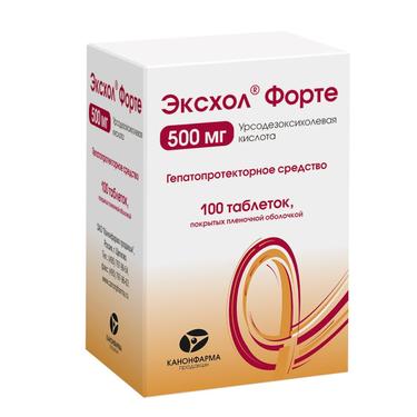 Эксхол Форте 500 мг таблетки 100 шт
