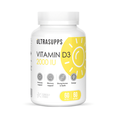 Ultrasupps Витамин Д3 2000 МЕ капсулы 60 шт