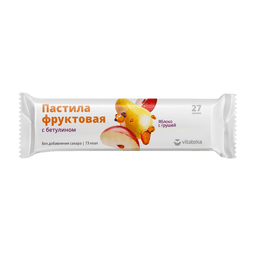 Витатека Пастила фруктовая 27 г Яблоко-Груша