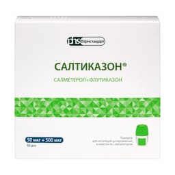 Салтиказон пор.д/ингал.доз.50 мкг+500 мкг 60 шт