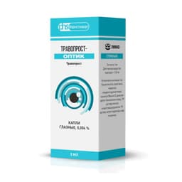 Травопрост-Оптик капли глазные 0.004% фл.-кап.5 мл 1 шт