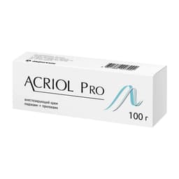 Акриол Про 2,5%+2,5% крем для местного и наружного применения 100 г