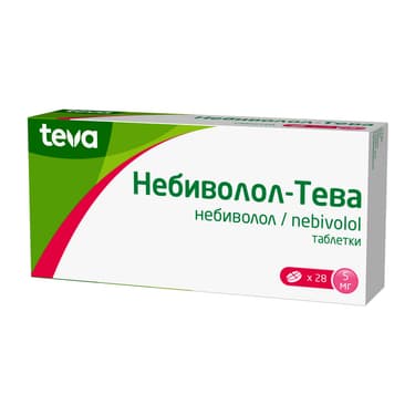 Небиволол-Тева 5 мг таблетки 28 шт