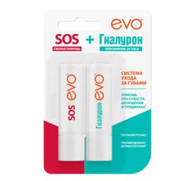 Evo Набор (помада гиалурон 2,8 г+бальзам СОС 2,8 г)