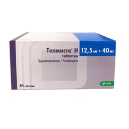 Телмиста Н таблетки 12,5 мг+40 мг 84 шт