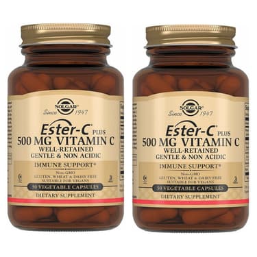 Набор 2Х Solgar Эстер-С Плюс Витамин С 500 мг капсулы 50 шт
