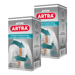 Набор 2Х Артра 500 мг+500 мг таблетки 60 шт