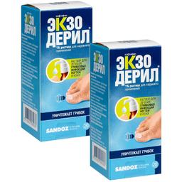 Набор 2Х Экзодерил 1% раствор для наружного применения 20 мл