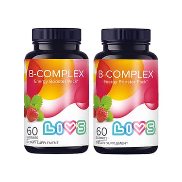 Набор 2Х Livs В-Комплекс пастилки жевательные Клубника 60 шт