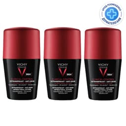 Набор 3Х Vichy Homme Дезодорант-антиперспирант против избыточного потоотделения 96 ч 50 мл