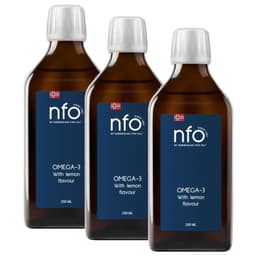 Набор 3Х NFO Омега-3 жидкость для приема внутрь Лимон 250 мл