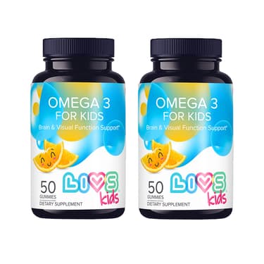 Набор 2Х Livs Омега-3 для детей пастилки жевательные Апельсин 50 шт