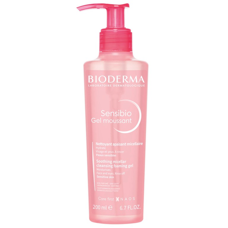 Bioderma Sensibio Гель мицеллярный очищающий для чувствительной кожи лица 200 мл