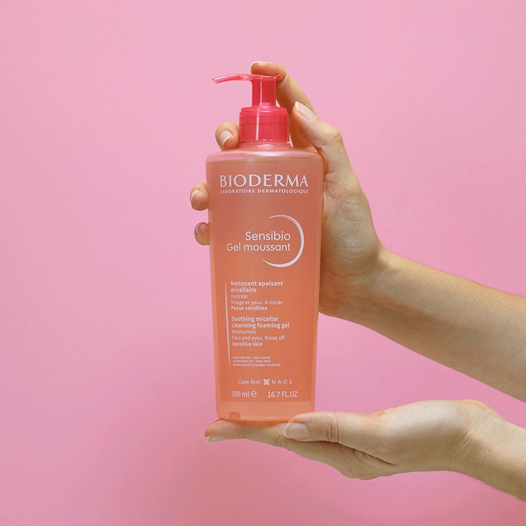 Bioderma Sensibio Гель мицеллярный очищающий для чувствительной кожи лица 500 мл