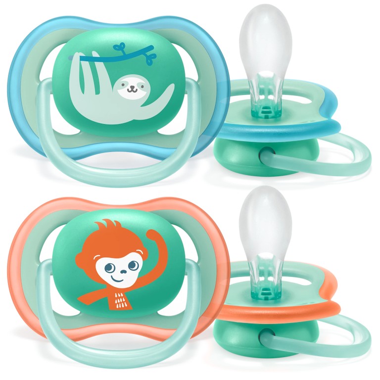 Philips Avent Ultra Air Пустышка силиконовая с 18 месяцев 2 шт