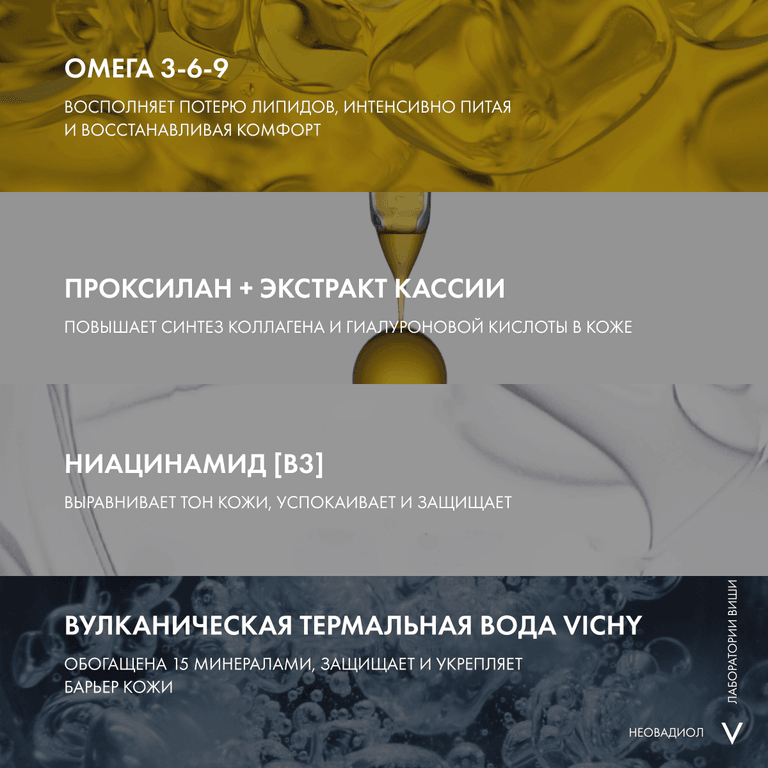 Vichy Neovadiol Magistral Дневной антивозрастной крем для кожи лица против морщин восстанавливающий и ремоделирующий контуры лица 50 мл