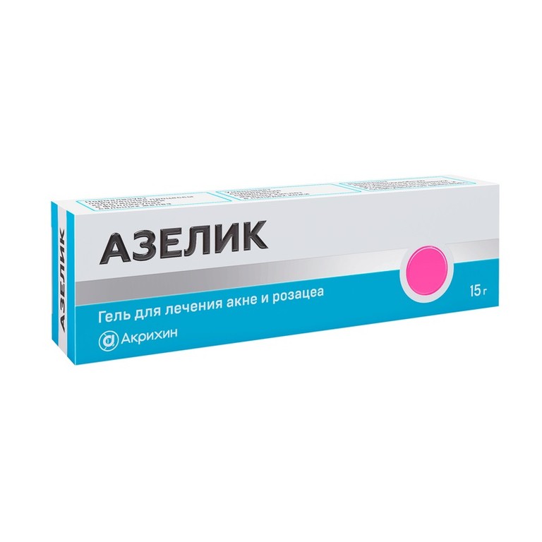 Азелик 15% гель для наружного применения 15 г