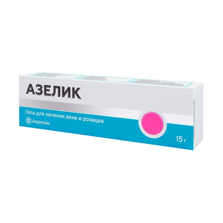 Азелик 15% гель для наружного применения 15 г