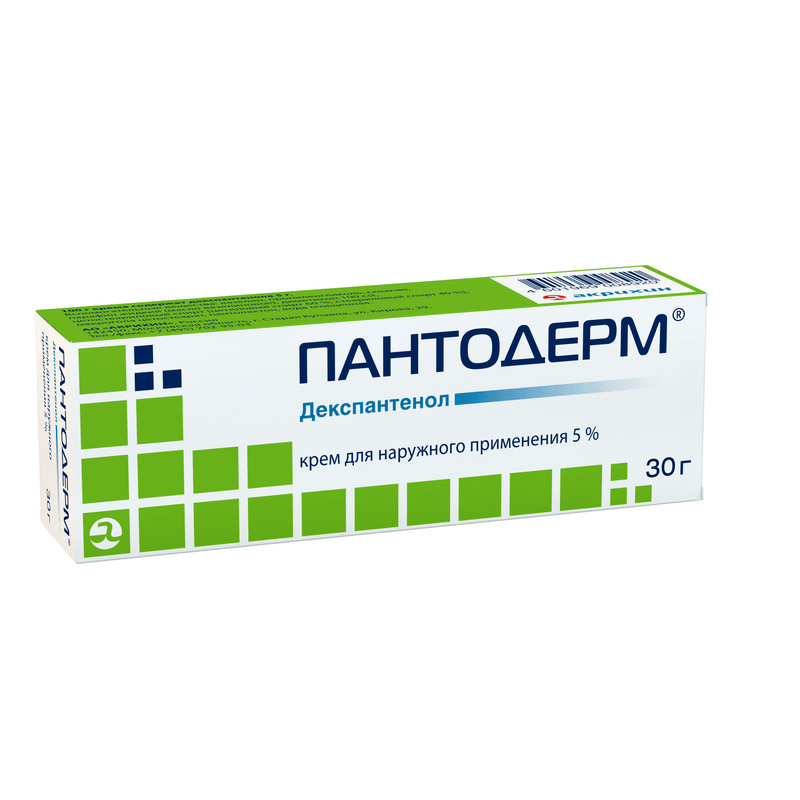 Пантодерм 5% крем для наружного применения 30 г