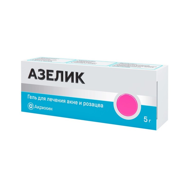 Азелик 15% гель для наружного применения 5 г