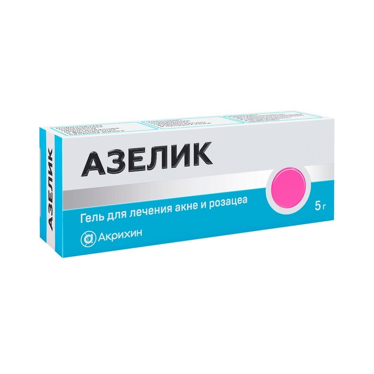 Азелик 15% гель для наружного применения 5 г