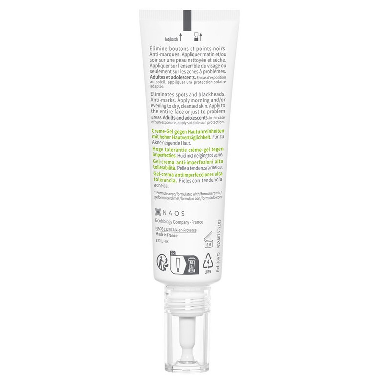 Bioderma Sebium Kerato+ Крем-гель отшелушивающий с кислотами для устранения несовершенств кожи 30 мл