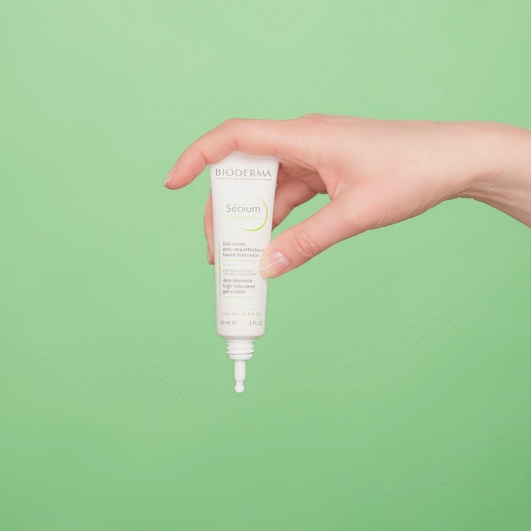 Bioderma Sebium Kerato+ Крем-гель отшелушивающий с кислотами для устранения несовершенств кожи 30 мл