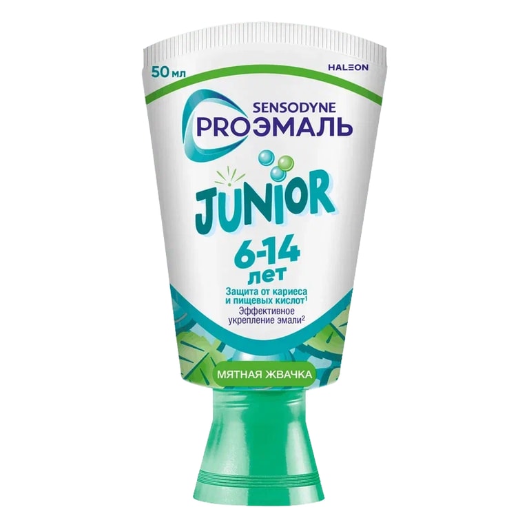 Sensodyne Proэмаль Junior Зубная паста для детей 6-14 лет 50 мл