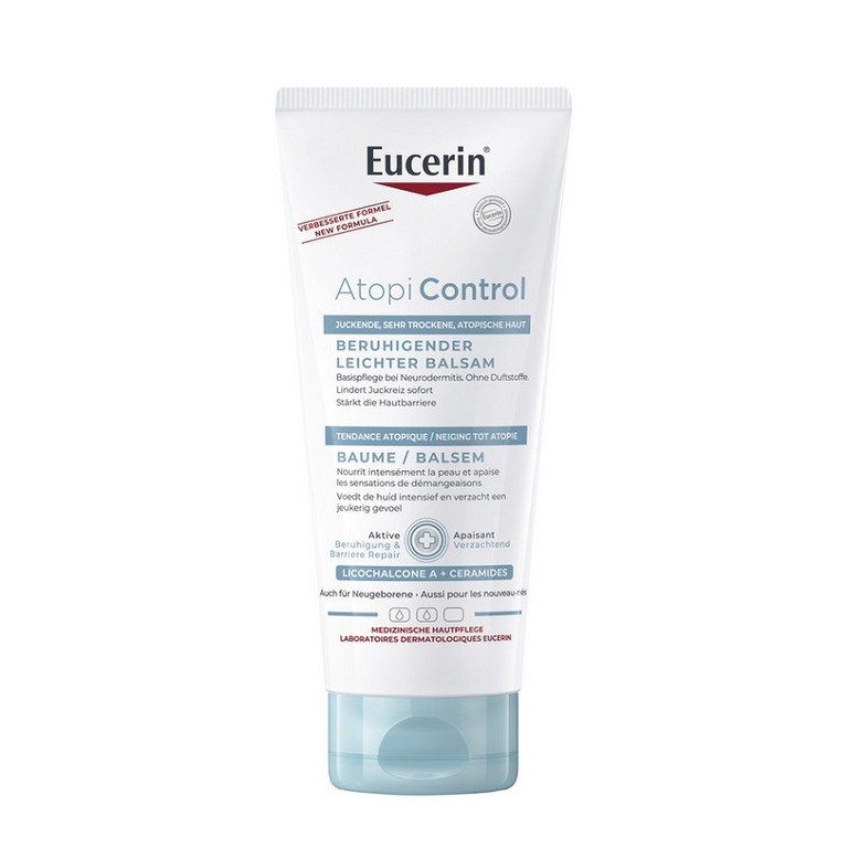 Eucerin Атопи Контрол Бальзам успокаивающий для младенцев, детей и взрослых 200 мл