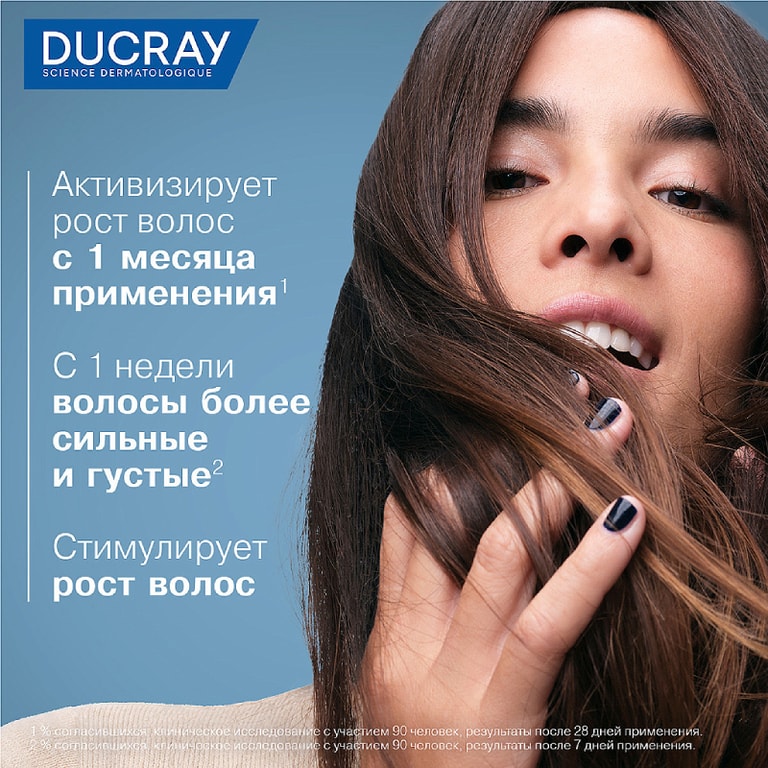 Ducray Anaphase Шампунь против реакционного выпадения волос 400 мл