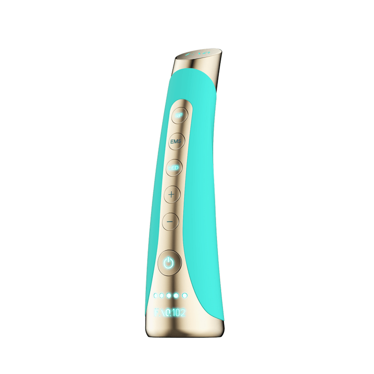 Foreo Фэк 102 Массажер для лица с RF EMS и LED-терапией топаз