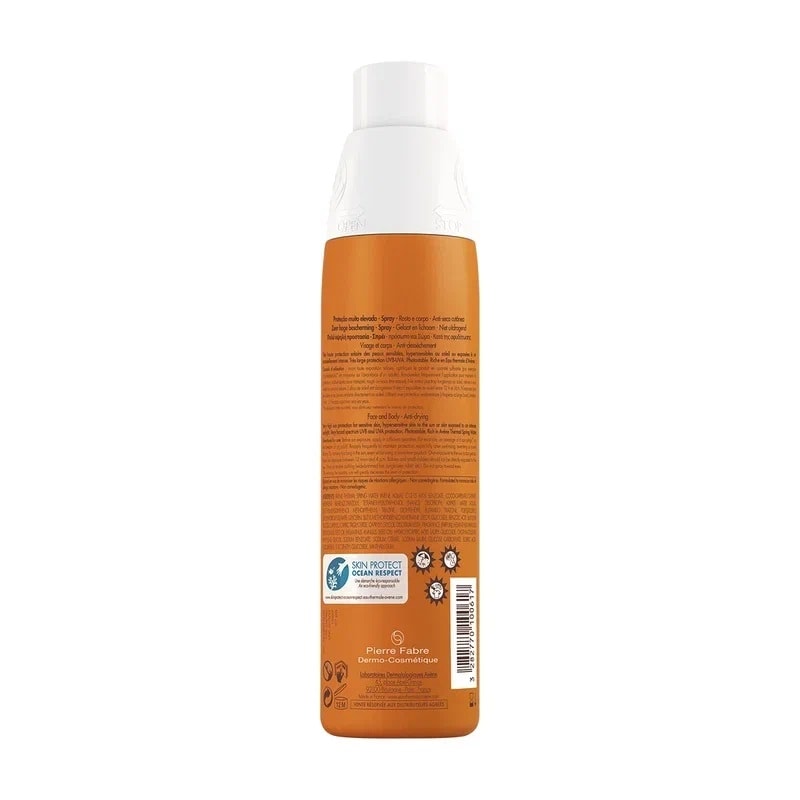 Avene Sun Спрей солнцезащитный для чувствительной кожи SPF 50+ 200 мл