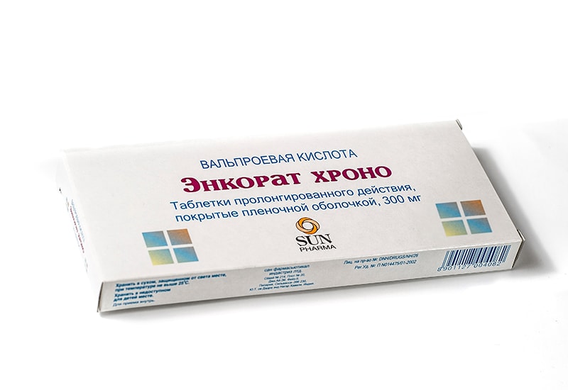 Энкорат Хроно 300 мг таблетки с пролонгированным высвобождением 30 шт