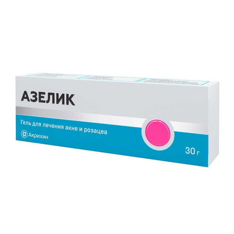 Азелик 15% гель для наружного применения 30 г